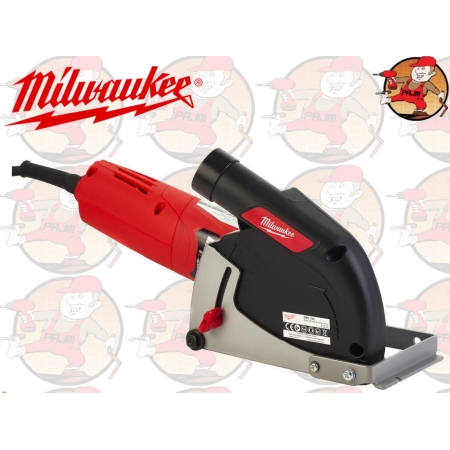 AGV15-125XC DEC-SET Szlifierka kątowa z odprowadzeniem pyłu 1500W MILWAUKEE AGV 15-125 XC DEC-SET ,nr. 4933448025